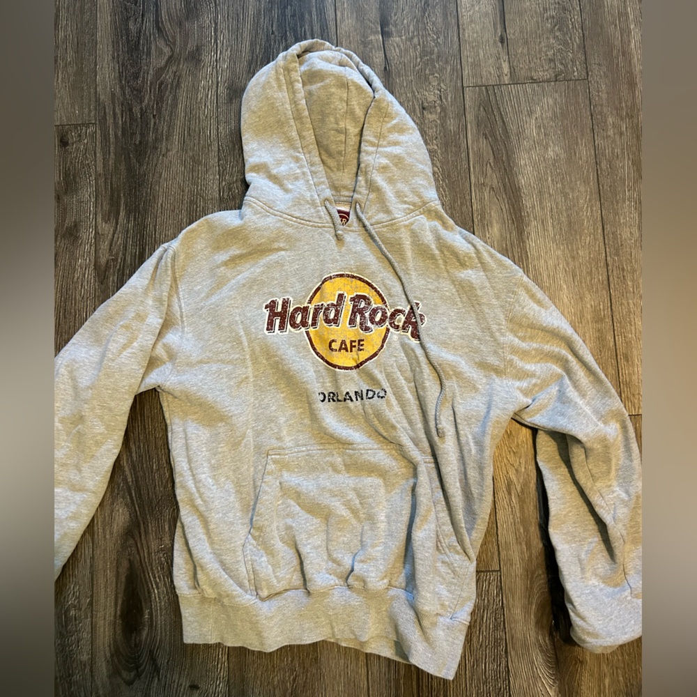 Hard Rock Cafe Heather Gray Sweatshirt
